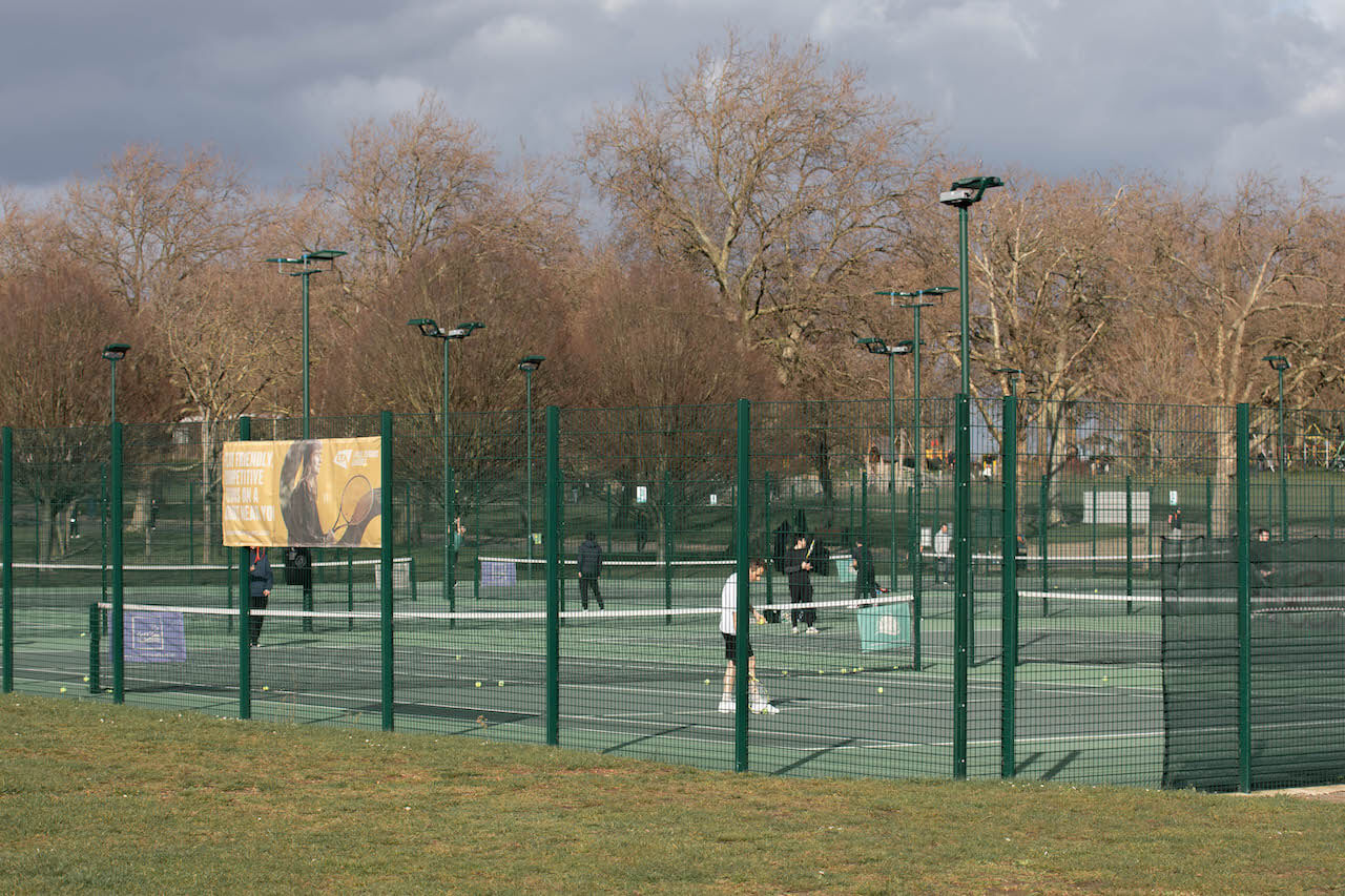Tennis Court in Finsbury Park