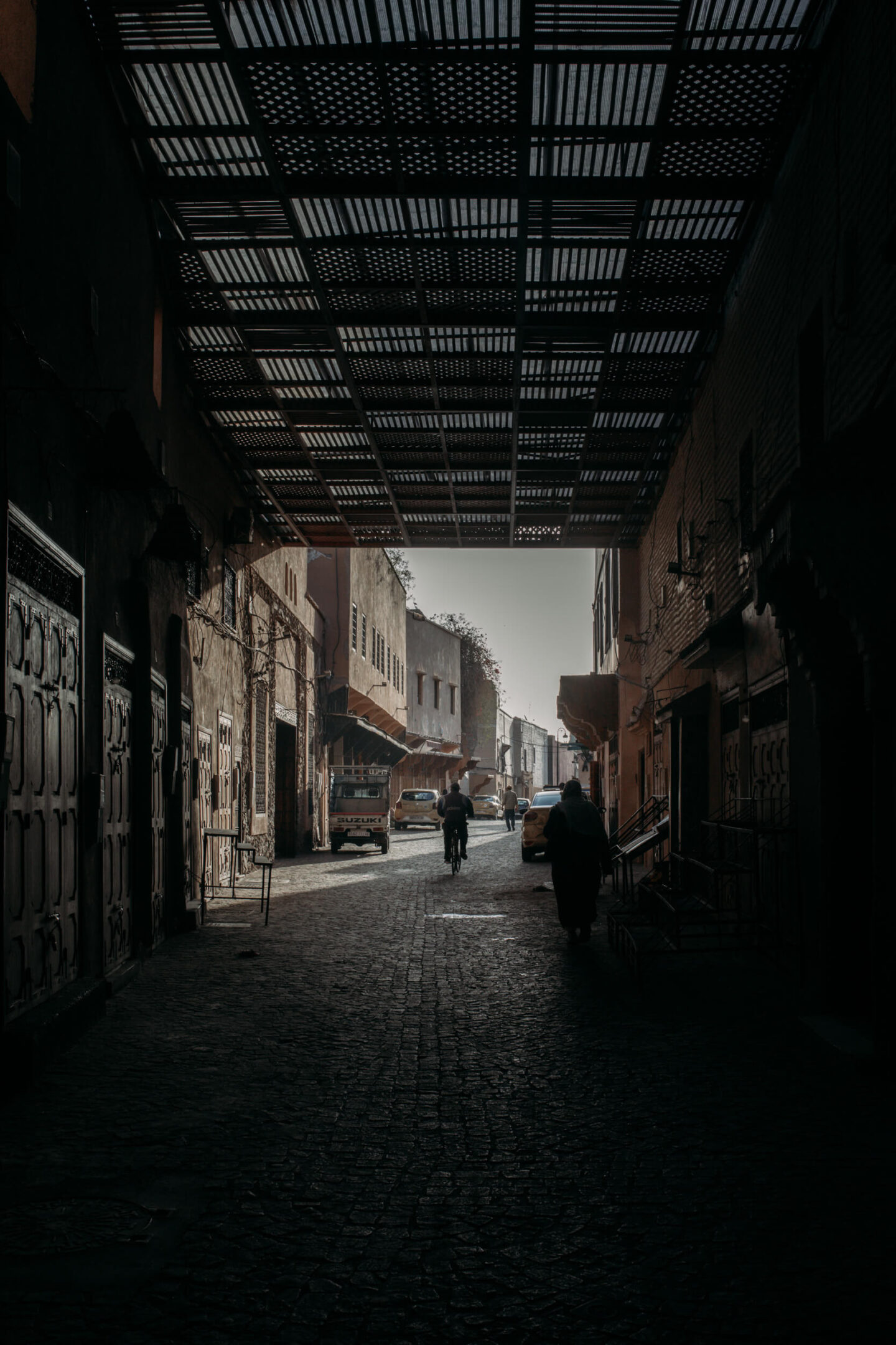 A street in the Medina, Marrakech 
