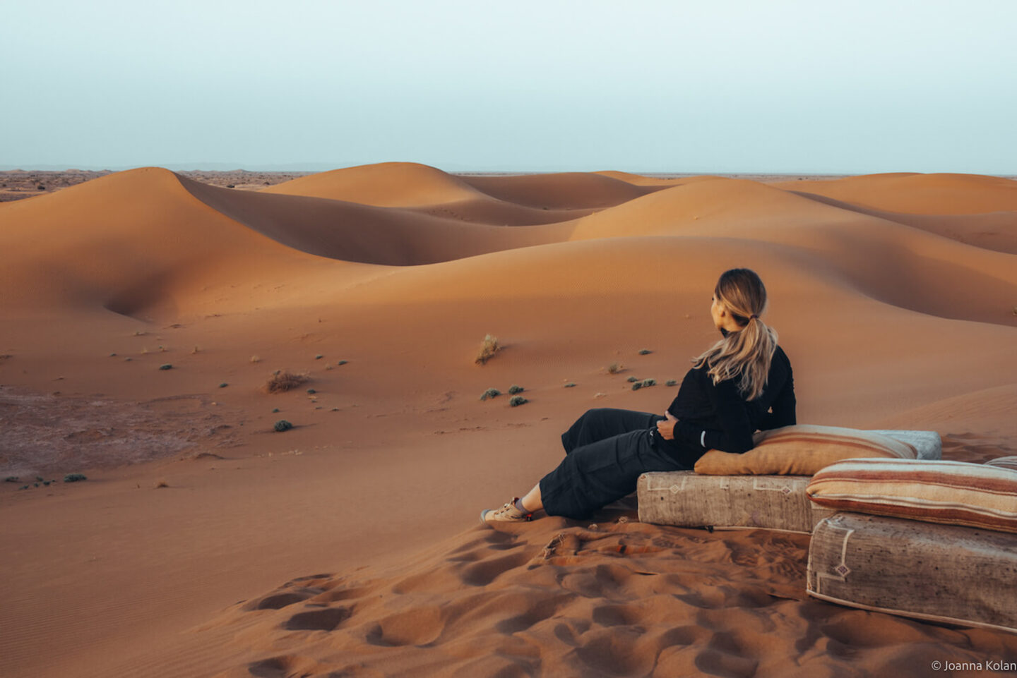 Sahara Desert camp in Morocco